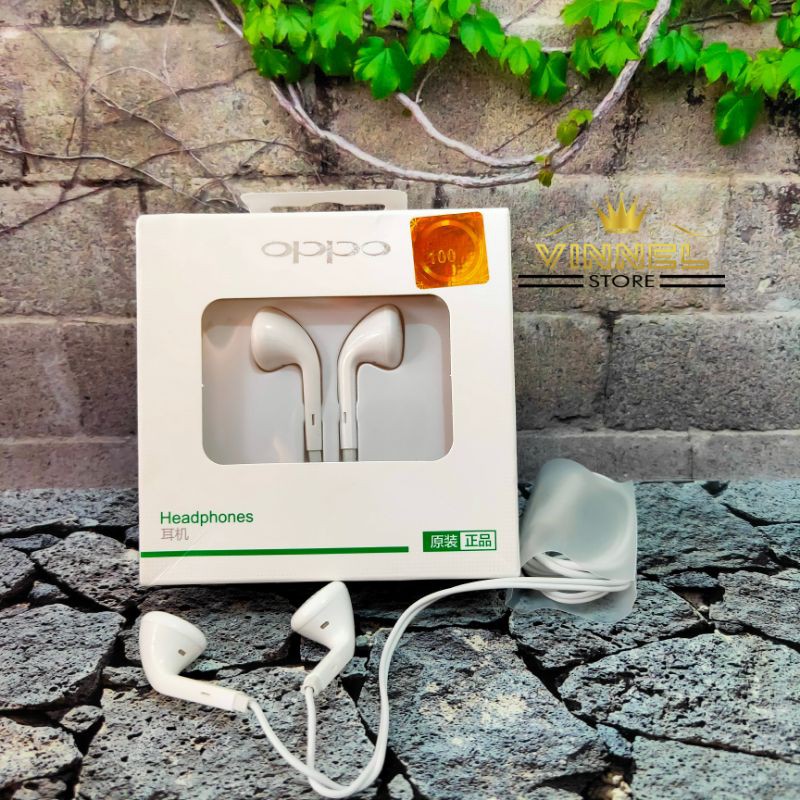 Headset Oppo mh133 original 100% Jack audio 3.5mm