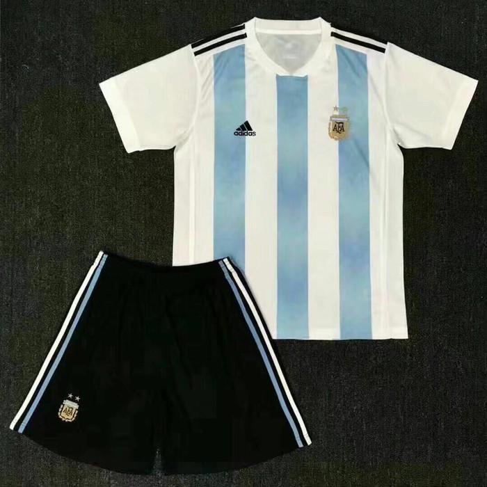 JERSEY ARGENTINA HOME KIDS WORLD CUP 2018