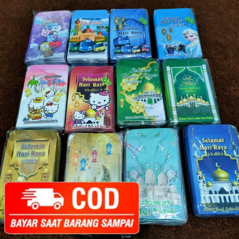 

Amplop lebaran siap pakai satu pack isi 10 uk 7x12 TERMURAH