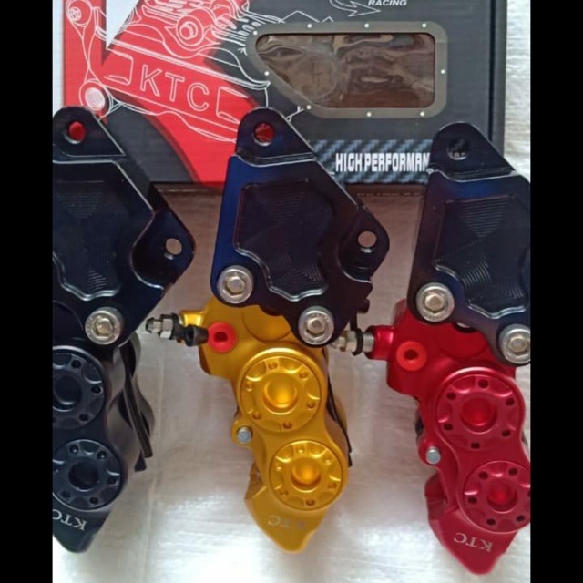 Kaliper depan nmax 4P non bracket tanpa bracket ori KTC kytaco racing