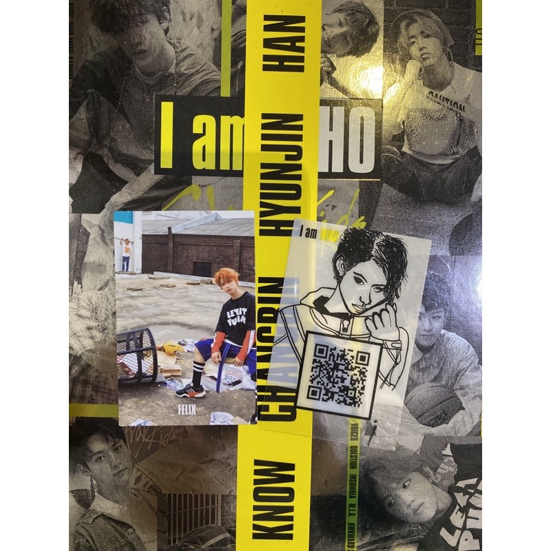 PC Stray Kids Felix I Am Who, Self Potrait, Behind