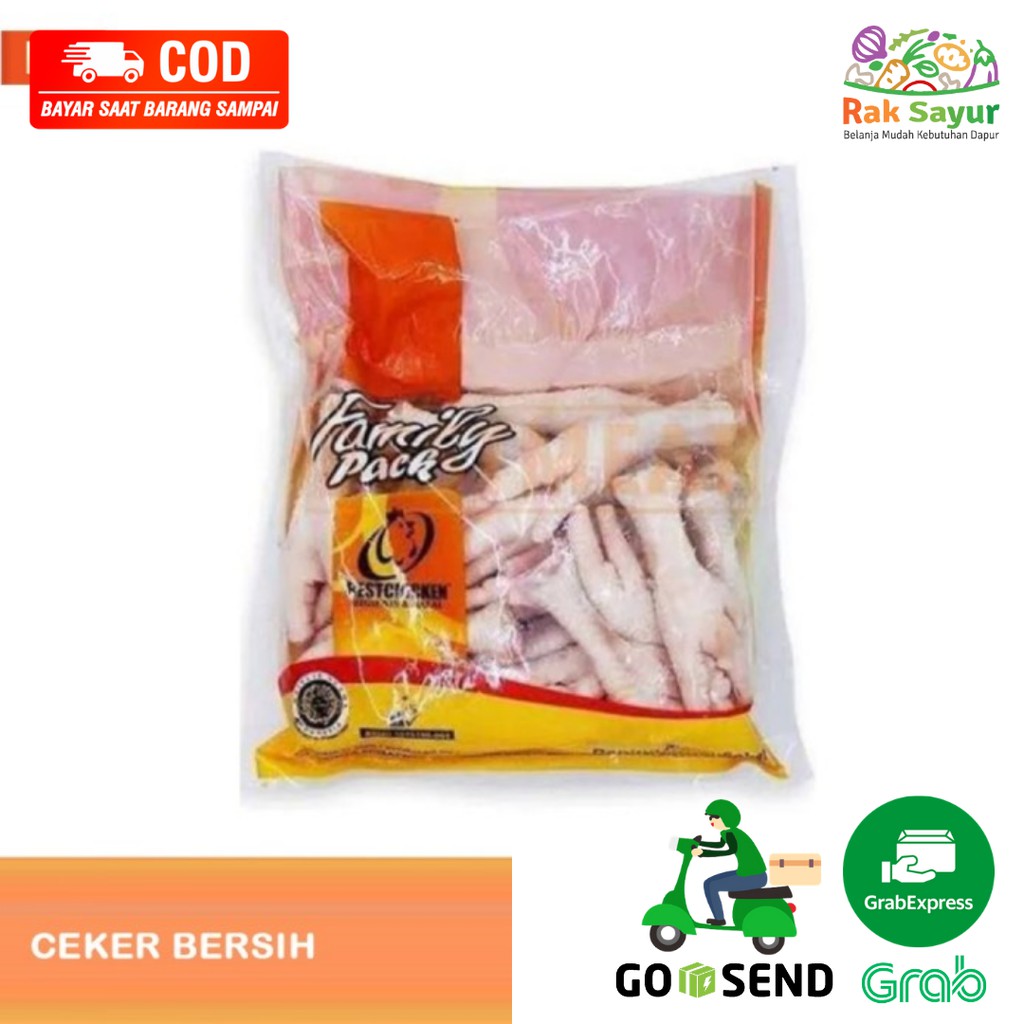 

Ceker Kaki Ayam Bersih Segar 500gr Beast Meat Fresh Chicken Murah Rak Sayur Padang