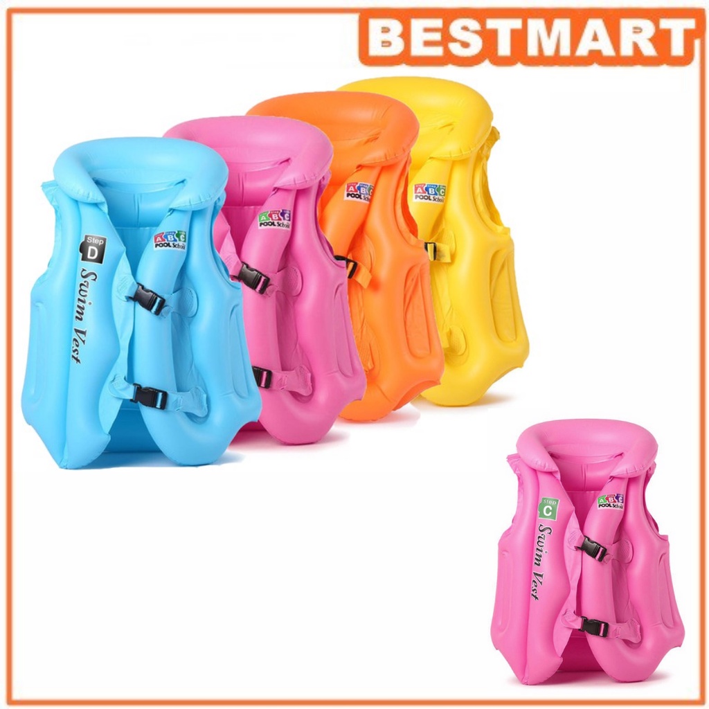 Pelampung Renang anak Rompi Renang Swim Vest Step ABC