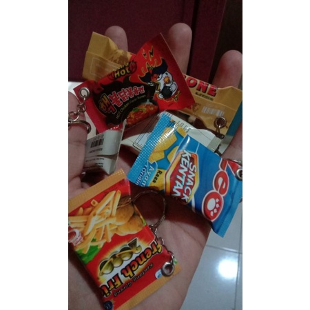 ganci Snack 20pcs (ganci snack+ tempelan kulkas snack)