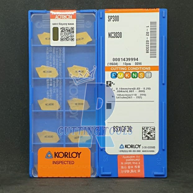 INSERT SP300 NC3030 Korloy Mata Pahat
