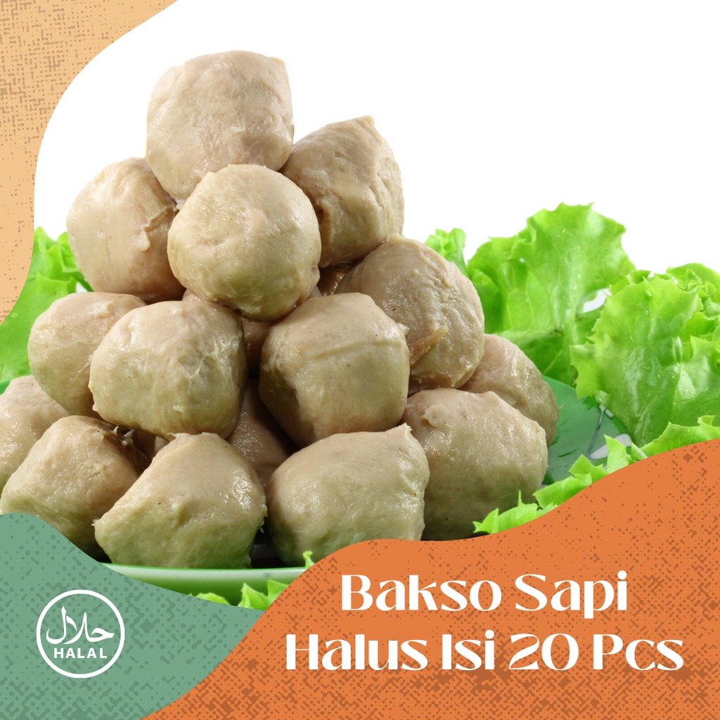 

Bakso Sapi Halus Arshaka Food isi 20 Pcs Include Bumbu Penyedap