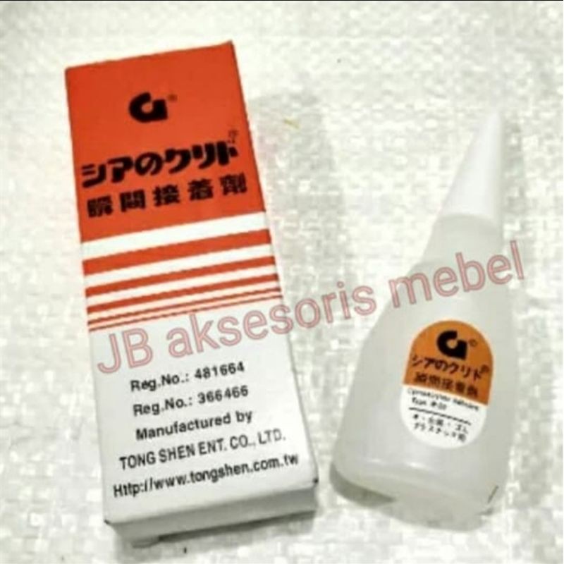 

LEM G ASLI (100%) / LEM KOREA / LEM TETES CAIR / GLUE INSTANT