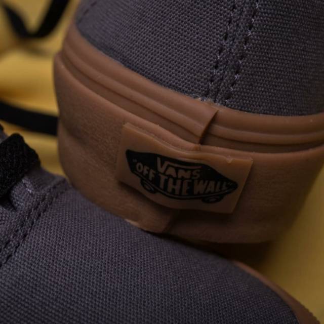 Vans Authentic Abu Grey Gum Waffle Dt Made In China