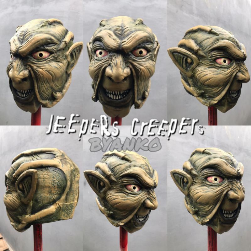 Topeng Jeepers Creeper atas mask Jeepers Creeper
