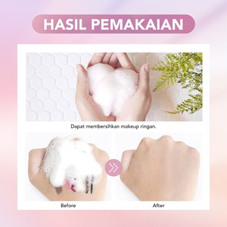 YOU Dazzling Glow Up Facial Foam [Membersihkan hingga  