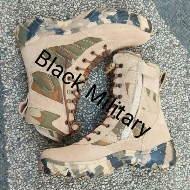 SEPATU PDL JATAH TNI LORENG LEBANON / SEPATU PDL LIBANON