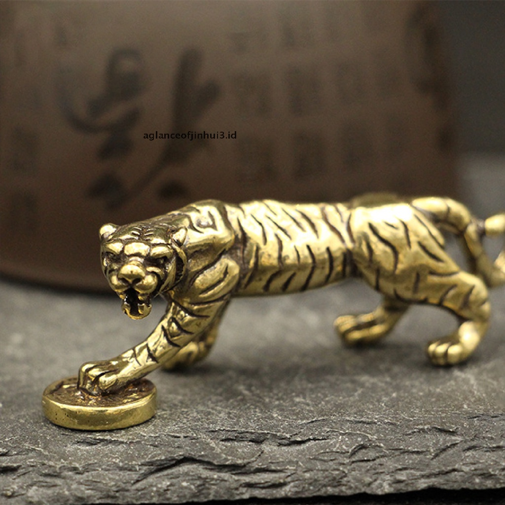 2022 Zodiak Harimau Bahan Kuningan Warna Silver