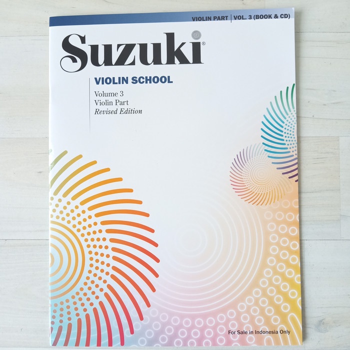 

Buku Suzuki Violin School Volume 3 - Violin Part + CD