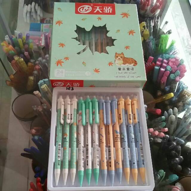 

Pensil mechanical 0.5 isi 12pcs