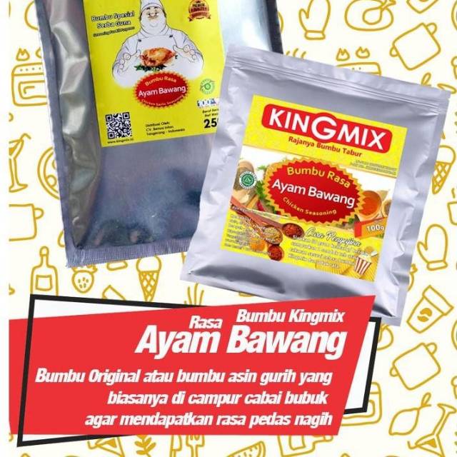 

Bumbu tabur kingmix premium 100 gr