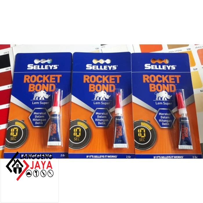 

Lem Cair Serbaguna Rocket Bond 2 Gr Super Kuat Langgeng-