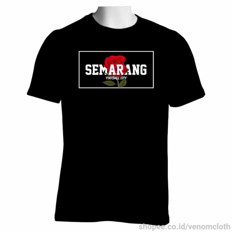Kaos Semarang Football City PSIS - Hitam