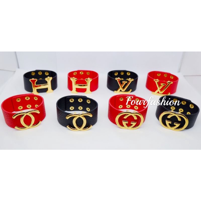 FF Gelang Kulit Kancing Xuping Branded Import Premium TH051