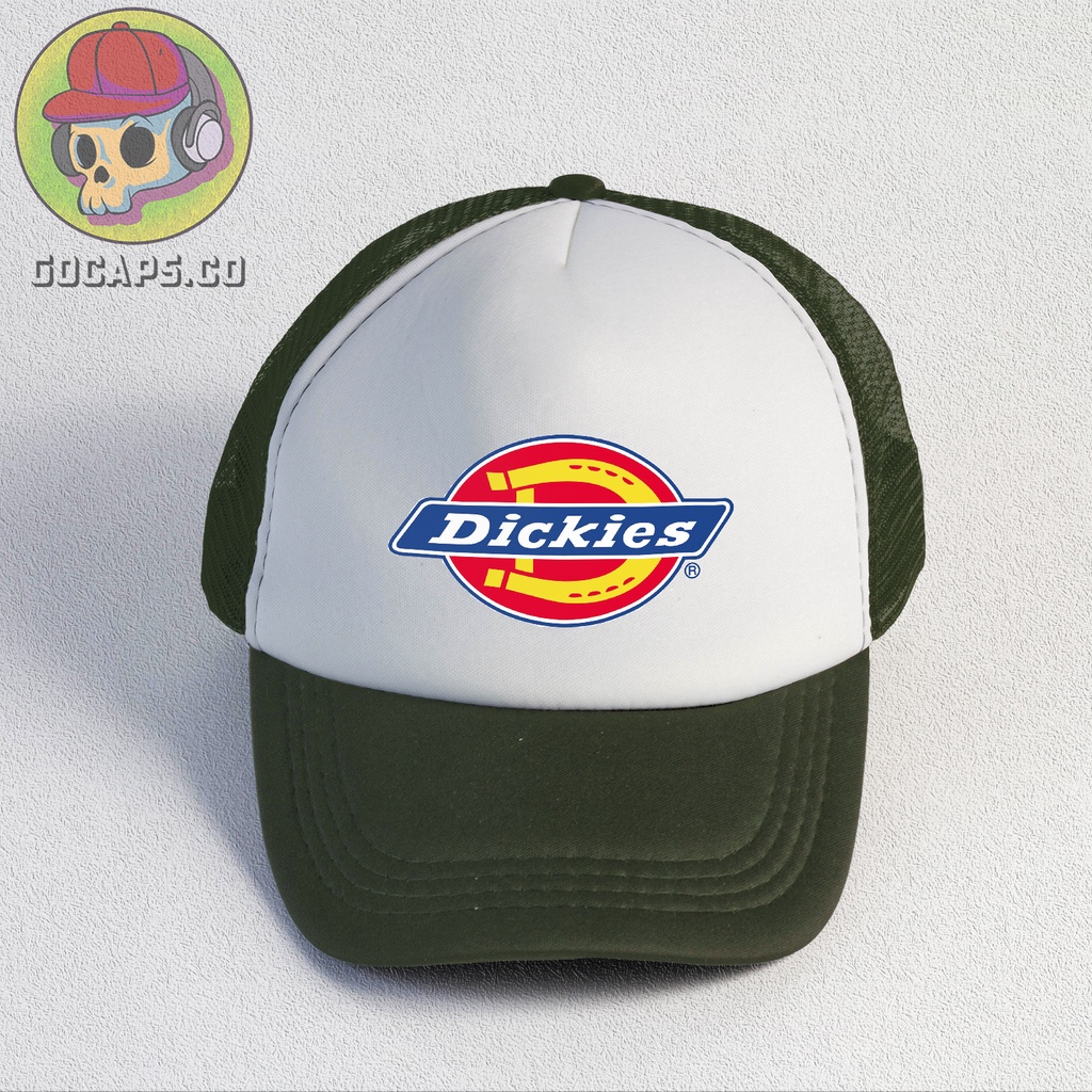 Dickies | Trucker Hat | Topi Pria | Trucker | Baseball | Brand | Topi Jaring | Gocaps