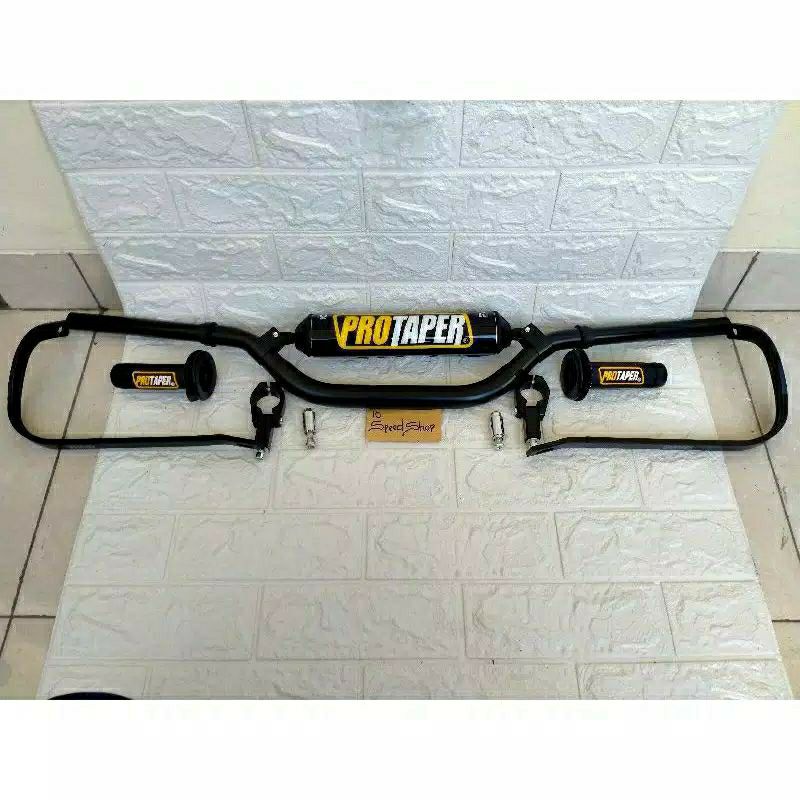 Paket Stang Fatbar Protaper Tipe High Twinwall  Stang Crf Dtracker Vixion Klx Cb 150 Old New