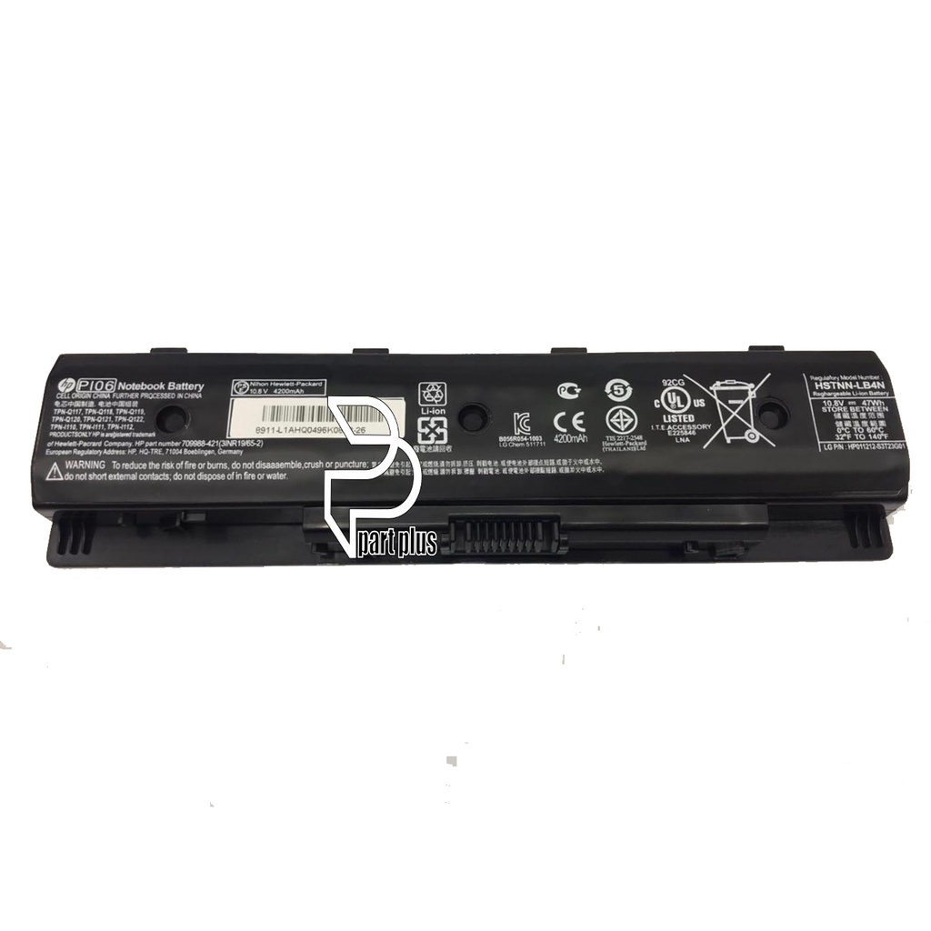 BATERAI HP PAVILION 15 PI06 14-E P106 PIO6 ENVY 14 ENVY 15 HSTNN-YB4N