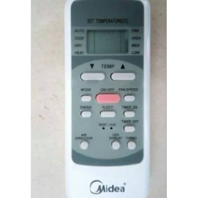 REMOTE/REMOT AC MIDEA/DAST R51 M/E