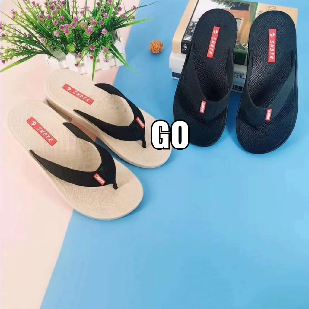 gos Import SHDTR B BESAR Sandal Pria Murah Japit Casual Teplek Sendal Cowok Flat Jepit