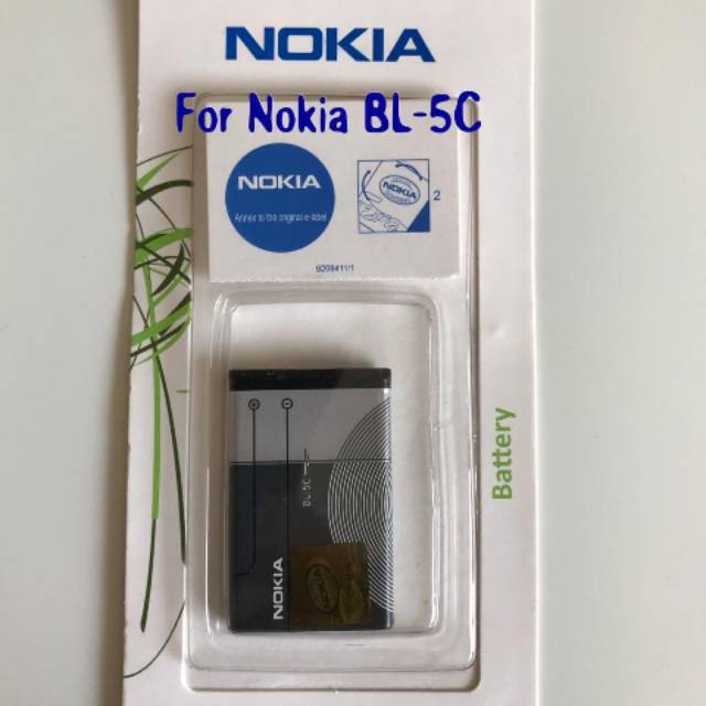 Batrai NOKIA BL-5C  Baterai Handphone Batre Android Battery Batere ORI