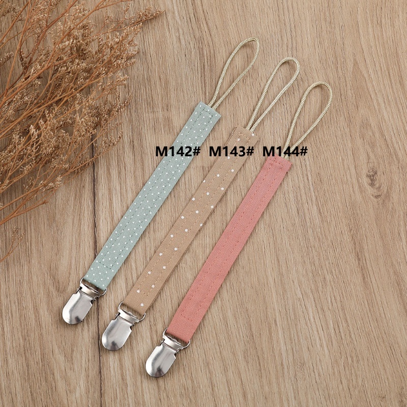 Mary Klip Holder Dot Empeng Bayi Bahan Katun Linen Untuk Hadiah Natal / Baby Shower