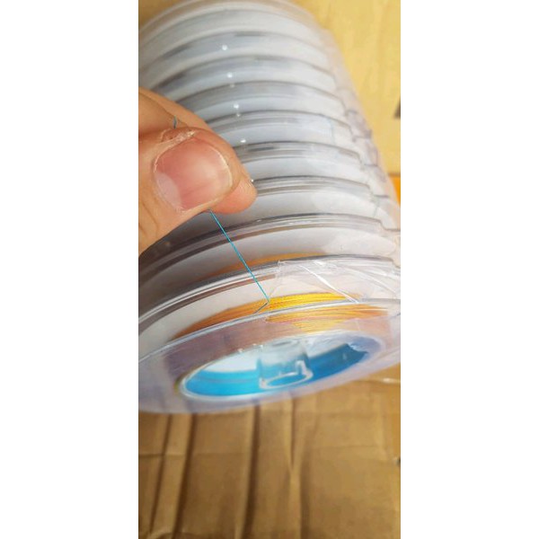 senar braid hugo pe 1 sampai 10 warna multi