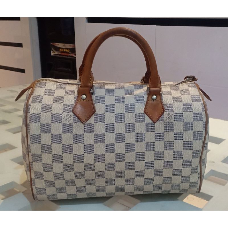 LV SPEEDY DAMIER AZUR 30' NOSER MINUS PRELOVED P30 T20 L17