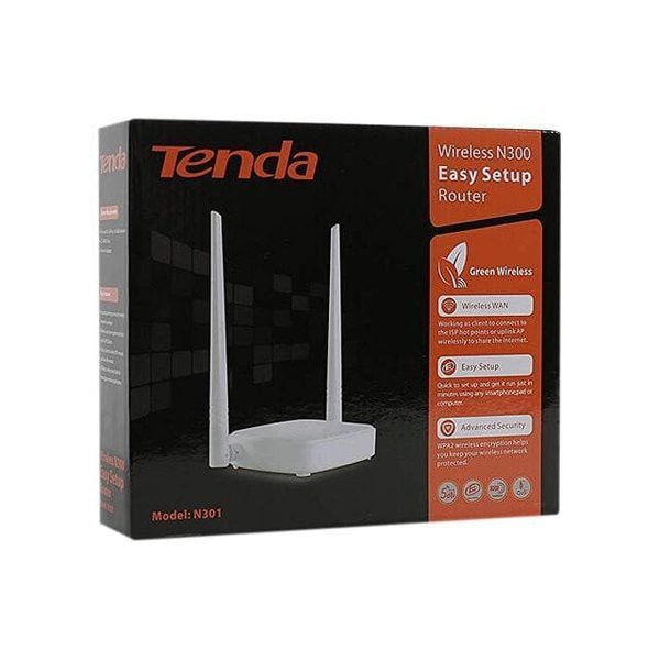 TENDA N301 Router Wireless N300 Easy Setup Router 300Mbps