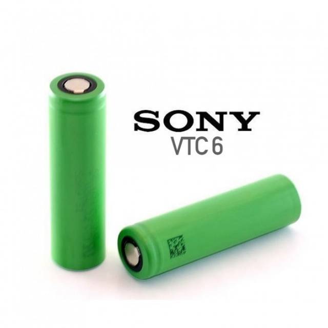 batre / baterai / BATTERY SONY VTC6 18650 3000mAh 3.7v 40a