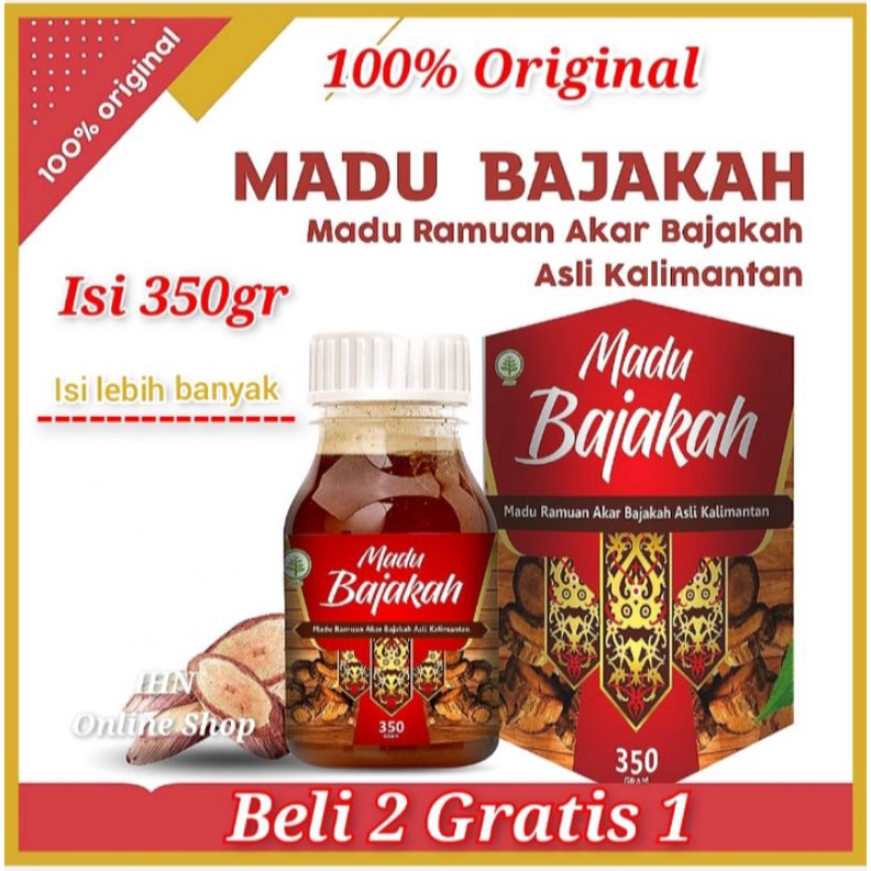 ASLII MADU BAJAKAH ORIGINAL TERBARU / MADU BAJAKAH ASLI BORNEO KALIMANTAN / MADU BAJAKAH ORI