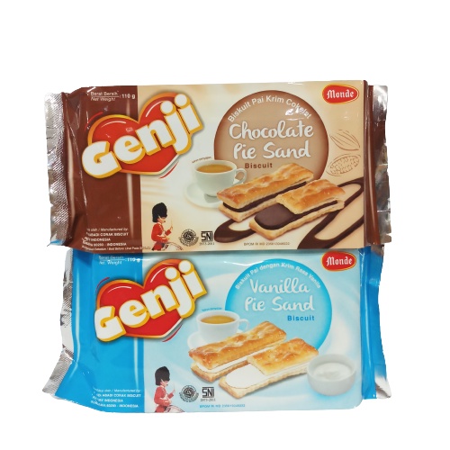 GENJI MONDE PIE BISCUIT (85G-110G)/centraltrenggalek