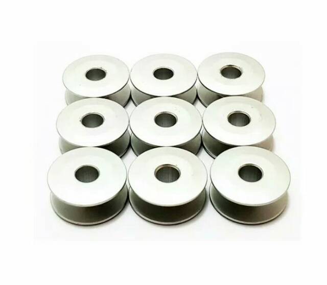 Spool - Bobbin - Bobbins Aluminium untuk Mesin Jahit Industrial High Speed Jarum Satu