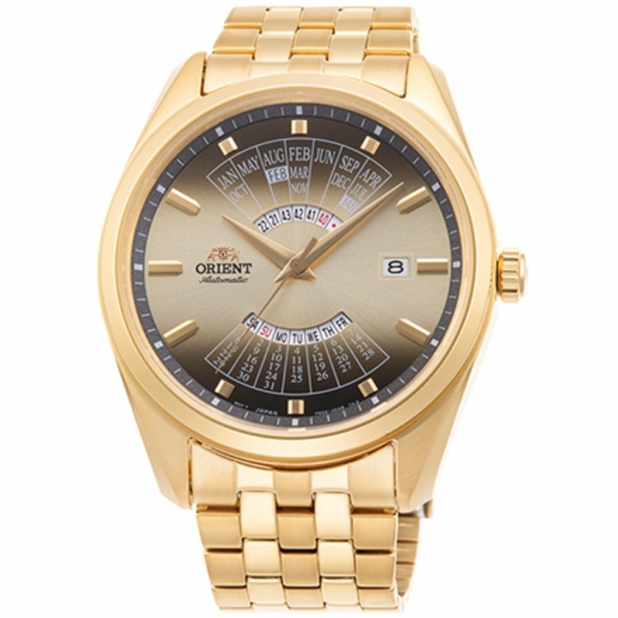 JAM TANGAN PRIA ORIENT AUTOMATIC GOLD RA-BA001G10B ORIGINAL GARANSI RESMI
