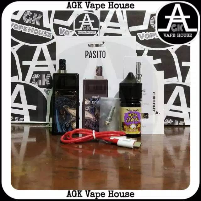Smoat Pasito paket komplit siap ngebul Smoant pasito