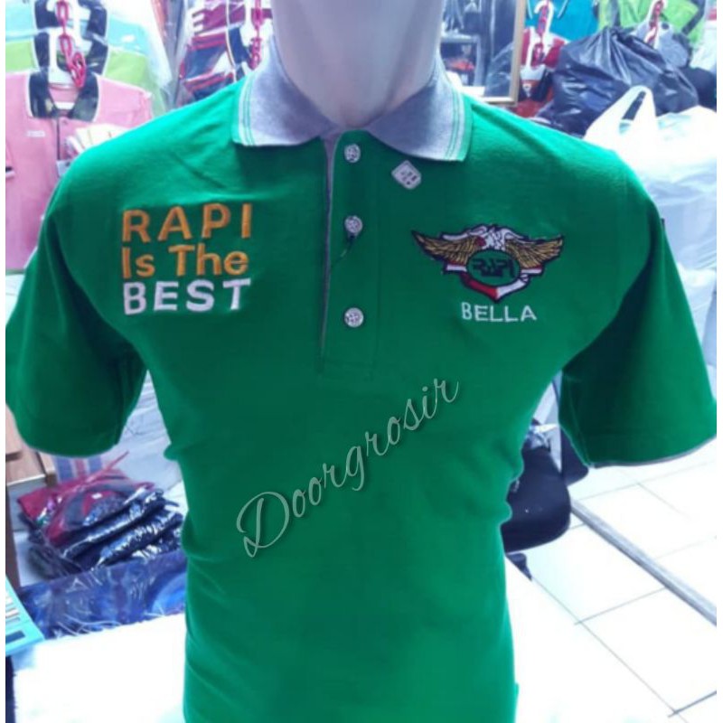 Kaos Seragam Rapi Radio Bordir