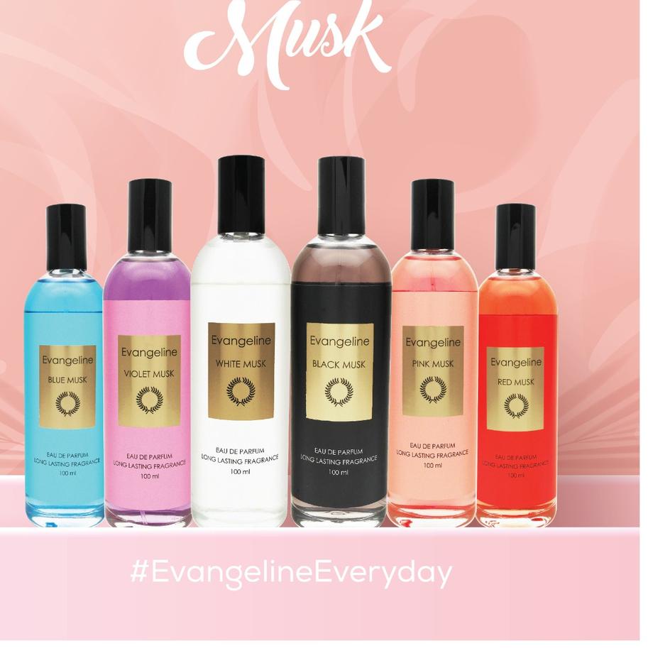 Terbaik Evangeline 100 ml Eau De Parfum Black Musk / Parfum Evangeline Black Musk 트