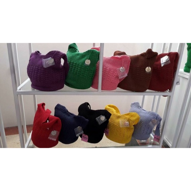 SALE 10% Tas Rajut Dowa Ori Slempang
