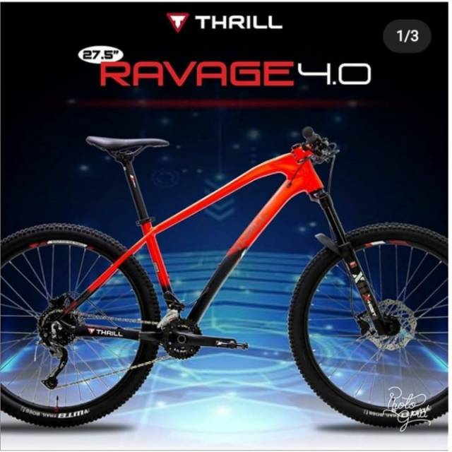 Sepeda MTB 27.5 inch Thrill Ravage 4.0