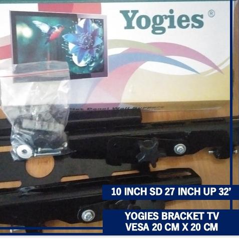 ➧ BRACKET TV LCD LED 10 - 26 - 32 INCH BREKET TV 10" 32"/ BRACKET TV BANDUNG / PENYANGGA TV UNIVERSA