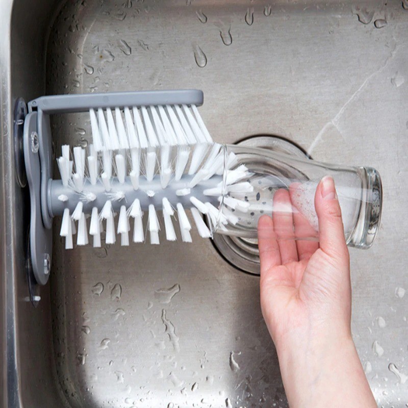 Easy Glass Cleaning Brush Multifungsi