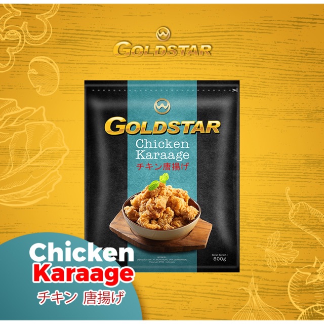 

Goldstar chicken karage 500gr