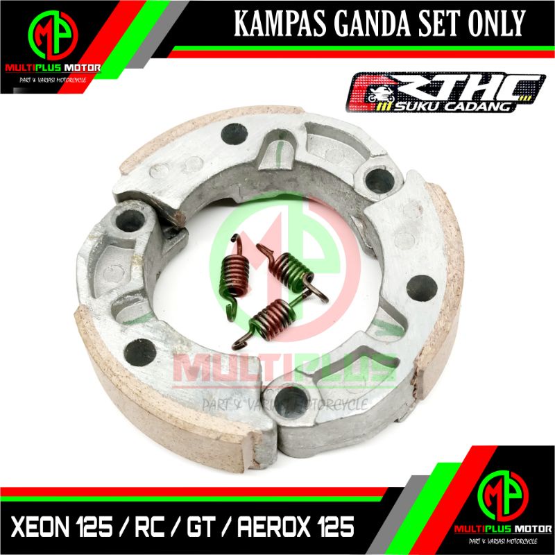 Kampas kopling ganda otomatis set only AEROX 125,XEON RC 125,XEON GT 125
