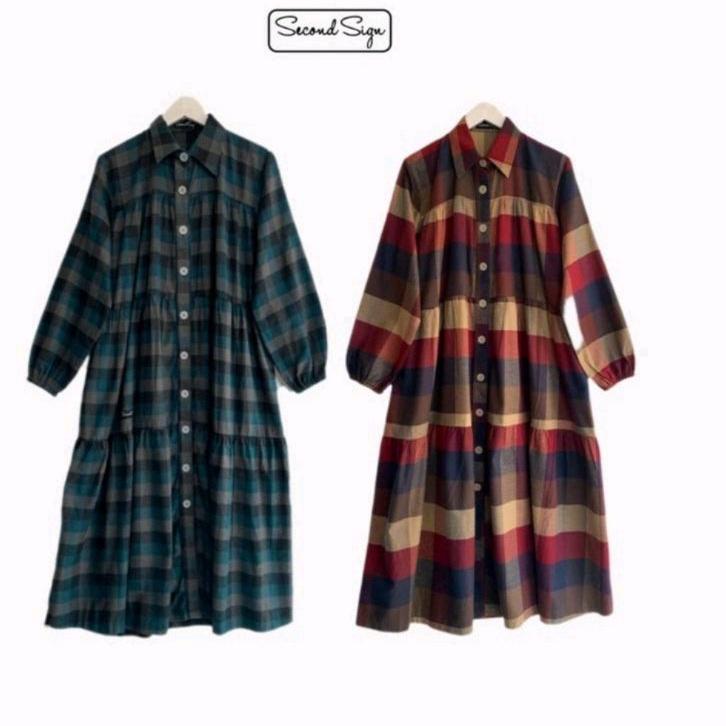 Terbaru.. Super BEST SELLER Tunik By SECOND SIGN Pyrisha Tunik Kotak New Colour - ORIGINAL [BISA COD