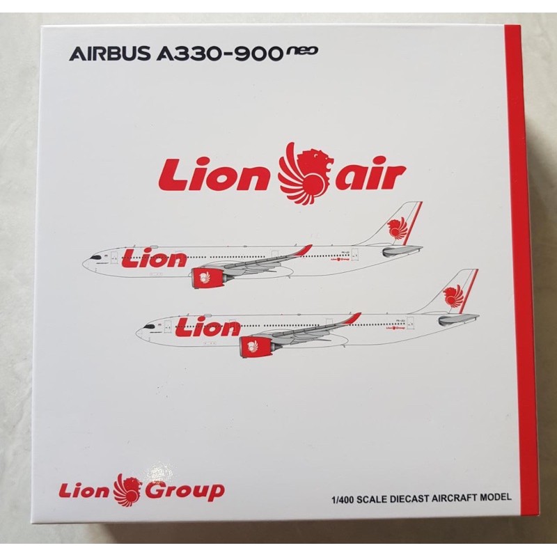 diecast Lion Air Airbus 330-900Neo