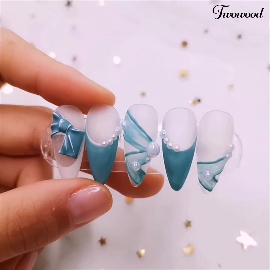 Alat Cetakan Ukiran Kuku 3D Bentuk Kupu-Kupu Beruang Bahan Silikon Untuk Manicure