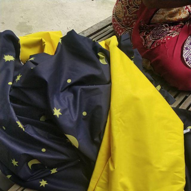 Kain / Bahan Seprei Meteran Merk Star Motif Starrynite